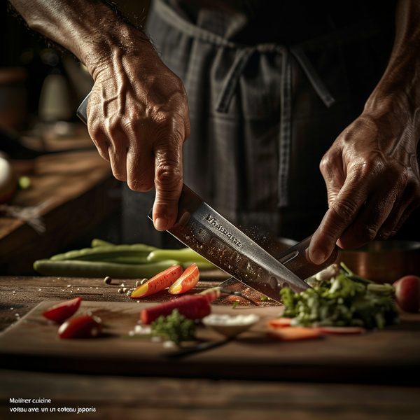 Maîtrisez votre cuisine avec un couteau japonais